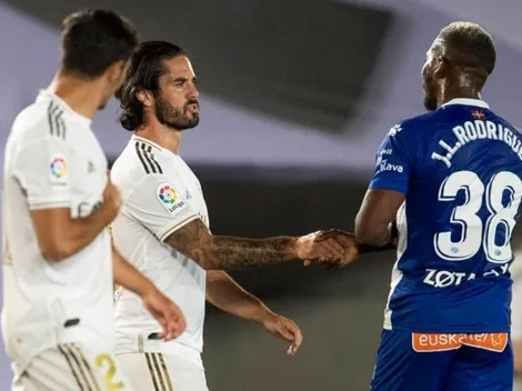 José Luis Rodríguez debutó en Alavés contra Real Madrid