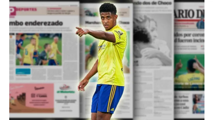 Anthony "Choco" Lozano es sensación en los diarios de España