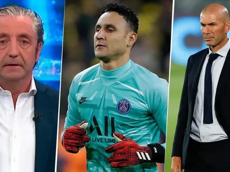 Pedrerol critica a Zidane: "Recordemos lo que pasó con Keylor"