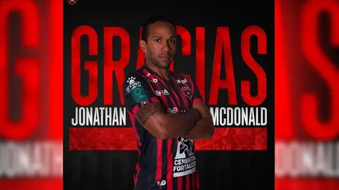 Alajuelense se despidió de Jonathan McDonald