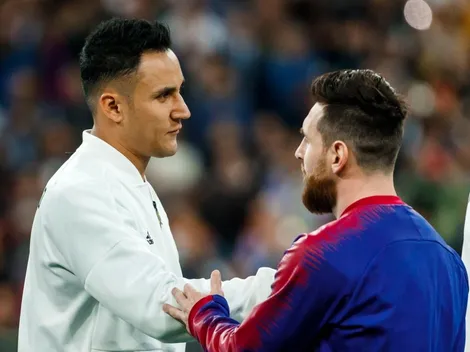 ¿Se juntan Keylor y Messi?