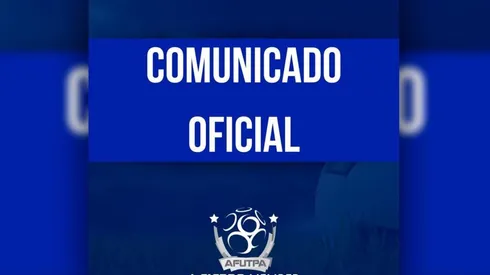 Afutpa emitió un comunicado oficial