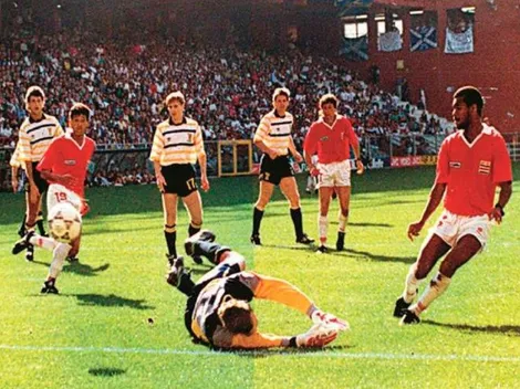 FIFA recuerda el gol de Cayasso a Escocia