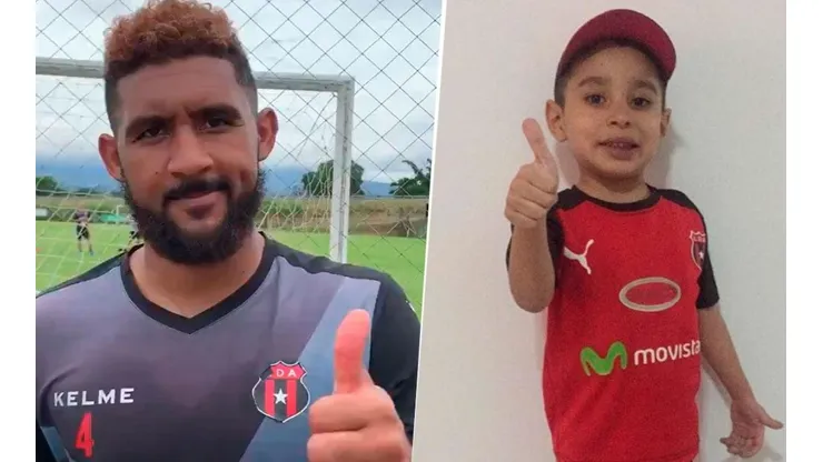 Alajuelense le cumplió su sueño a un niño que está por operarse del corazón