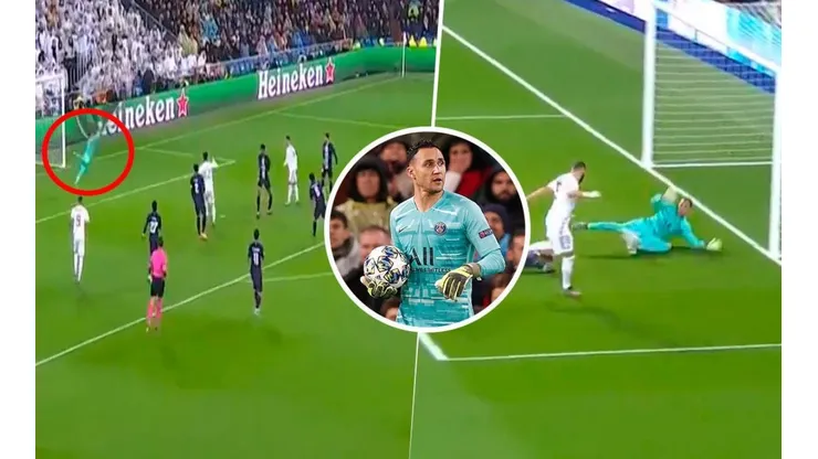 Increíbles atajadas de Keylor contra Real Madrid