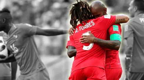 Felipe Baloy y Román Torres se funden en un abrazo en Rusia 2018