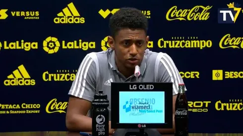 Choco Lozano en conferencia de prensa