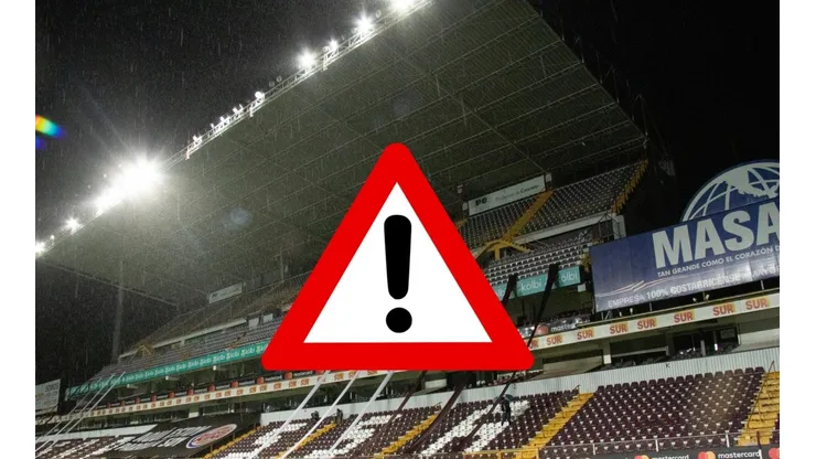 Oficial: ¡suspendida la final del fútbol costarricense!