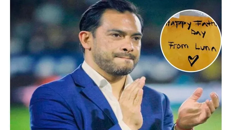 El tierno gesto que recibió el "Pescadito" Ruiz en el Día del Padre