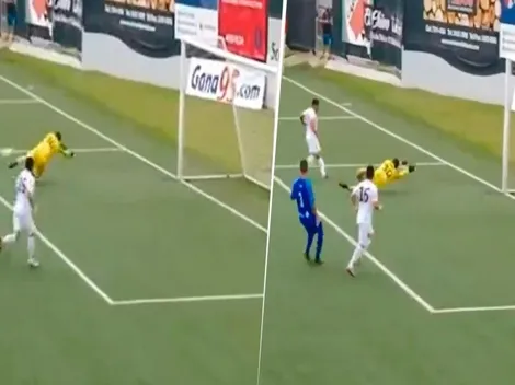 ¿La atajada del ascenso? El "arquero goleador" vuelve a sorprender