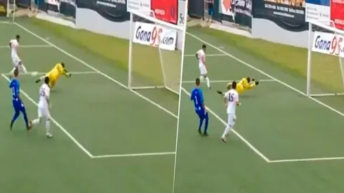 ¿La atajada del ascenso? El "arquero goleador" vuelve a sorprender