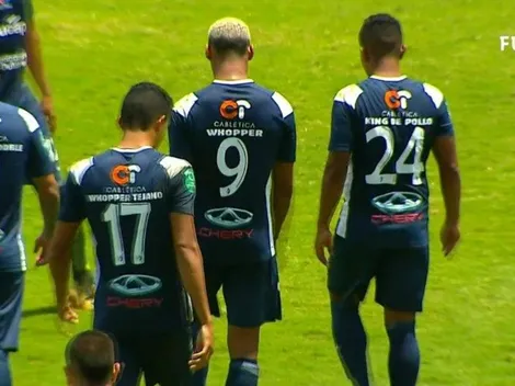 Insólito: En Cartaginés cambiaron los nombres de las camisas por... ¡Combos de Burger King!