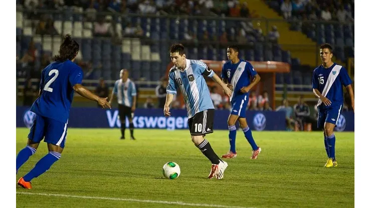 A 7 años de la visita de Messi y la selección argentina a Guatemala