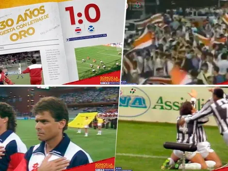 El emotivo video de Fedefutbol a 30 años del debut en Italia 90