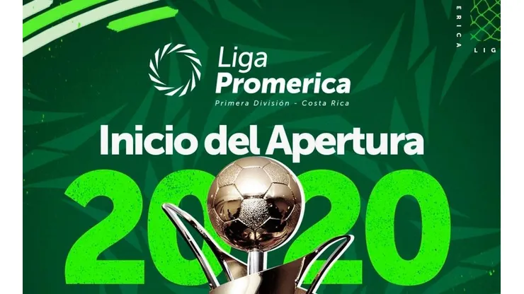 El Apertura 2020 de Costa Rica ya tiene fecha de inicio