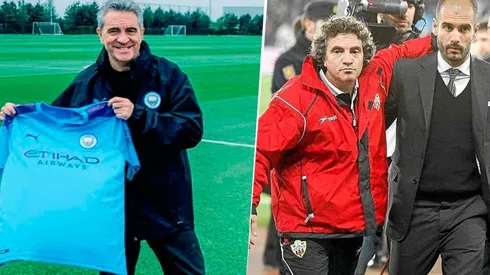 Juan Manuel Lillo, nuevo asistente de Pep Guardiola en Manchester City