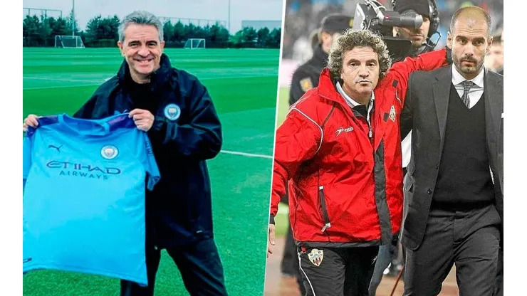 Juan Manuel Lillo, nuevo asistente de Pep Guardiola en Manchester City