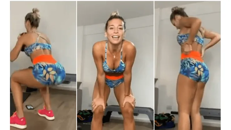 Periodista argentina sube video entrenando y derrite las redes sociales