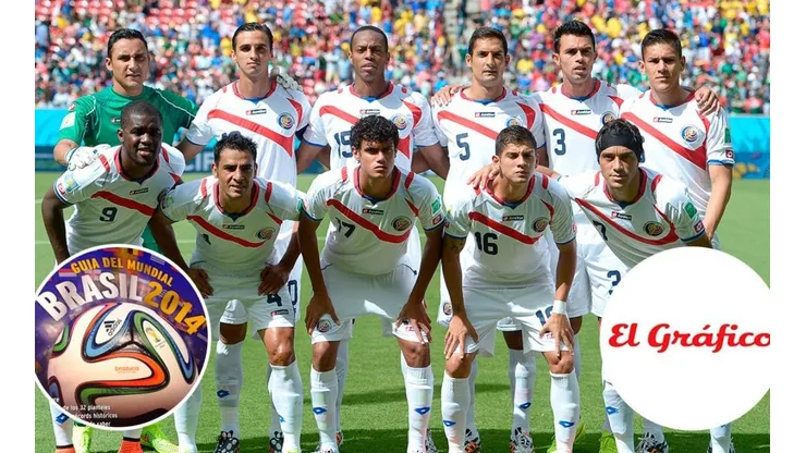 El Gráfico no daba esperanzas a Costa Rica en Brasil 2014