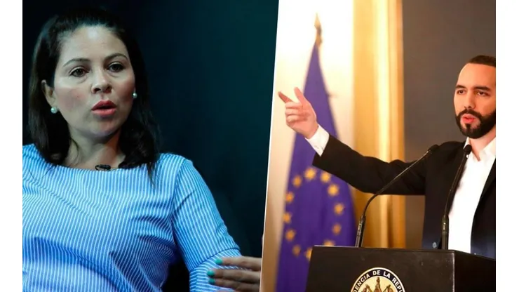 Bertha Deleón le apuntó a Nayib Bukele