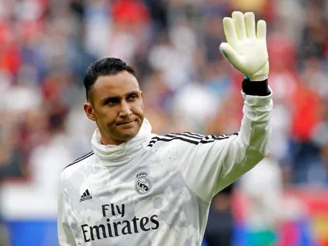 Keylor y su último partido con el Real Madrid