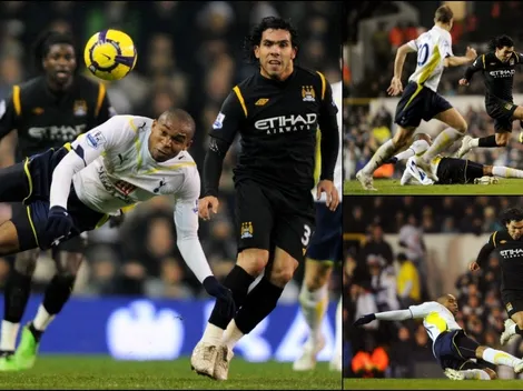 Tottenham recuerda el día que su "Mago" Palacios anuló a Carlos Tevez