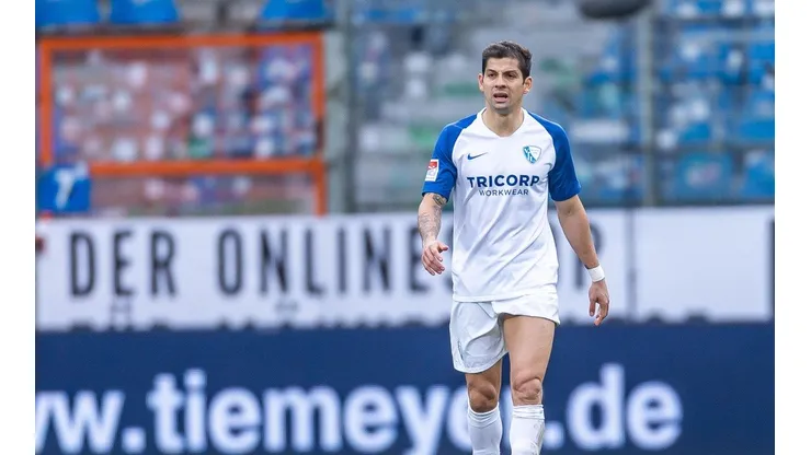 Gamboa estuvo presente en la reanudación del fútbol alemán.