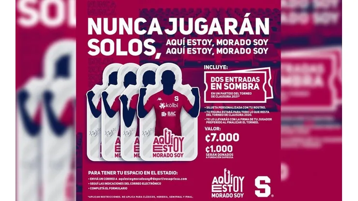 Los hinchas mostraron su descontento por la campaña divulgada