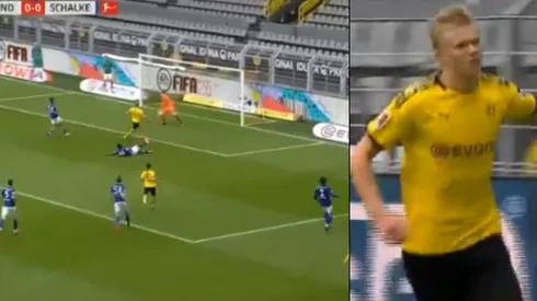 Y un día volvió el grito de gol: Erling Haaland puso el 1-0 para el Dortmund