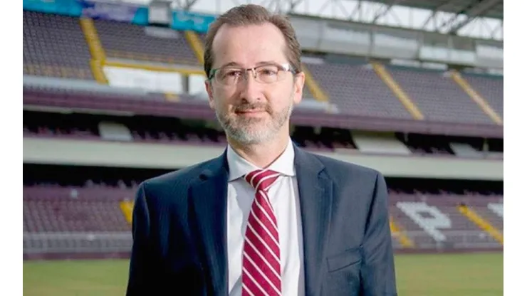Juan Carlos Rojas, presidente del Saprissa