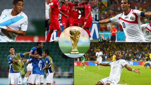 Tabla de posiciones de Centroamérica en la historia de todos los mundiales