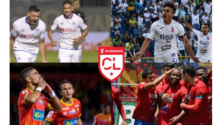 Los 13 equipos que están clasificados a la Liga Concacaf