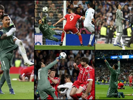 Se cumplen dos años de uno de los mejores partidos de Keylor Navas