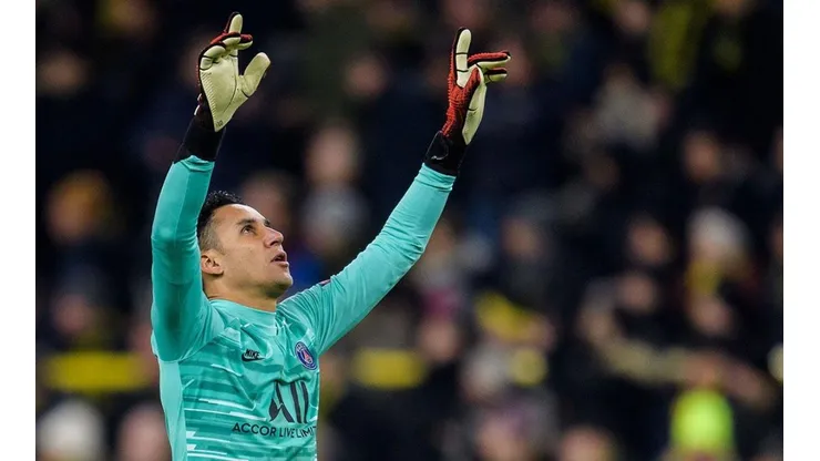 Keylor Navas, un rezo a dios... ¿Y un saludo a su ídolo?