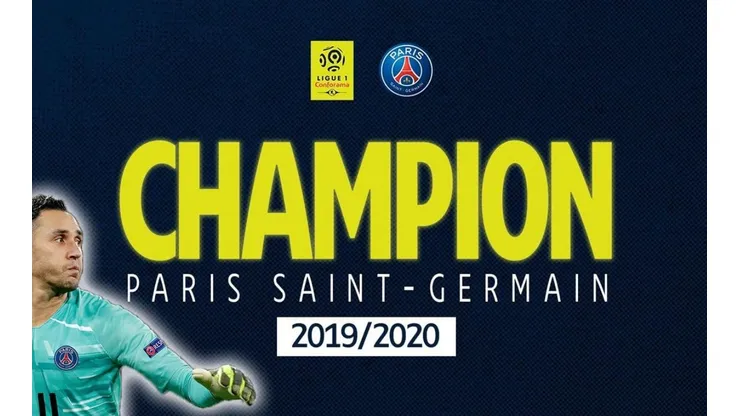 PSG se corona campeón de la Ligue 1