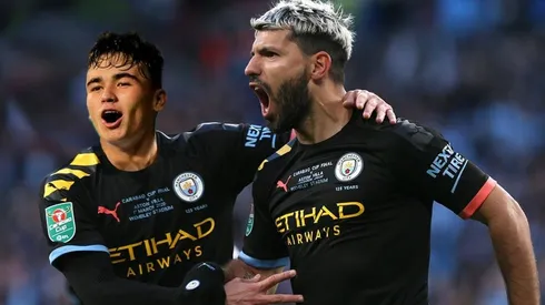 El delantero y su sueño: gritar un gol junto a Agüero.