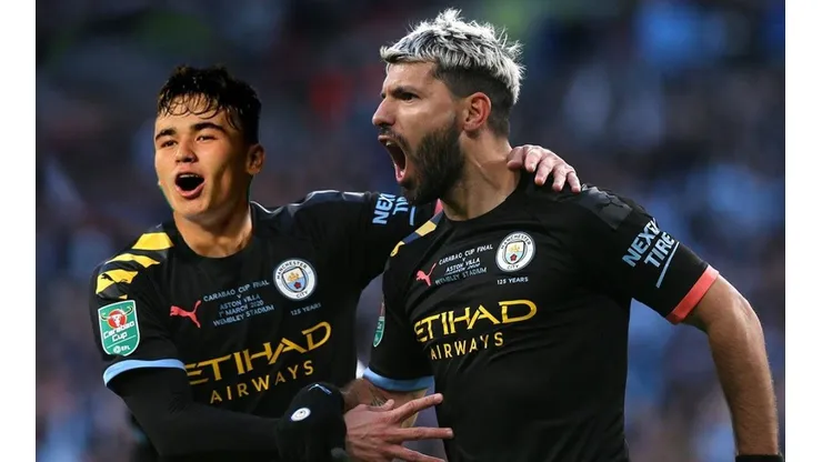 El delantero y su sueño: gritar un gol junto a Agüero.