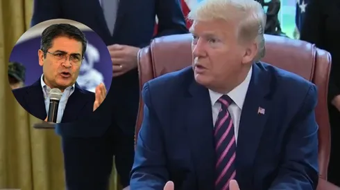 Donald Trump: "Juan Orlando me dijo que la hidroxicloroquina funciona contra el coronavirus"