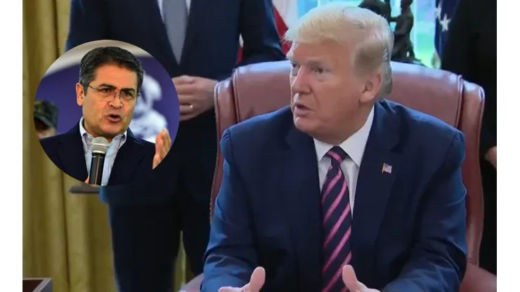 Donald Trump: "Juan Orlando me dijo que la hidroxicloroquina funciona contra el coronavirus"