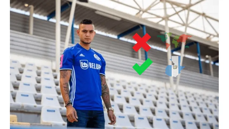 Jugador de la selección chapina pide que citen solo a los nacidos en Guatemala