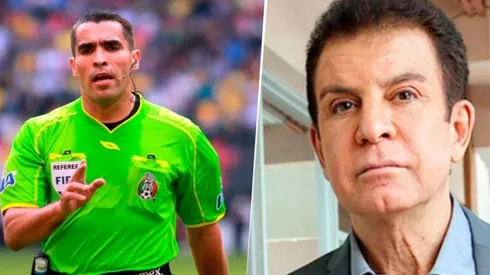 Árbitro mexicano atacó a Nasralla y lo acusó de poner en peligros su vida