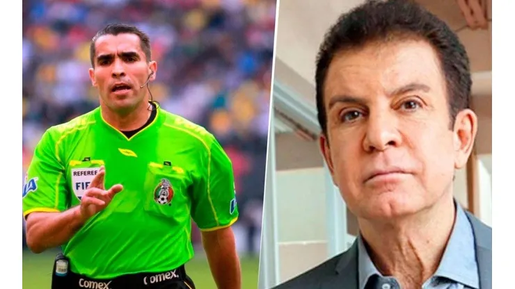 Árbitro mexicano atacó a Nasralla y lo acusó de poner en peligros su vida