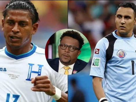 Carlos Pavón a Costly: "Partiste en dos a Keylor Navas"