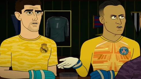 Keylor Navas tiene varias apariciones en una serie de B/R Football