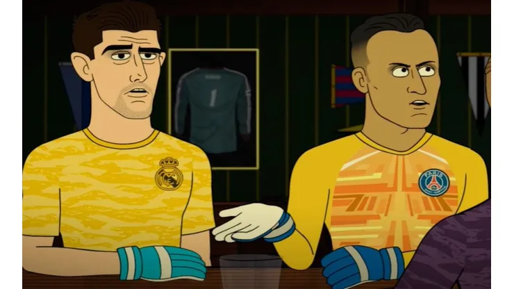 Keylor Navas tiene varias apariciones en una serie de B/R Football