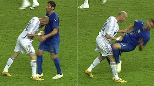 Zidane escuchó un insulto de Materazzi y reaccionó.