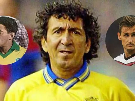 NBC pone al Mágico en un podio con Garrincha y Miroslav Klose