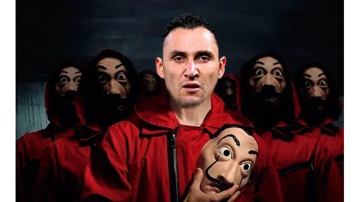 ¿A que personaje de La Casa de Papel se parece Keylor Navas?
