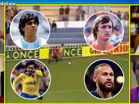 El Chiringuito pone al Mágico entre los mejores regateadores de la historia