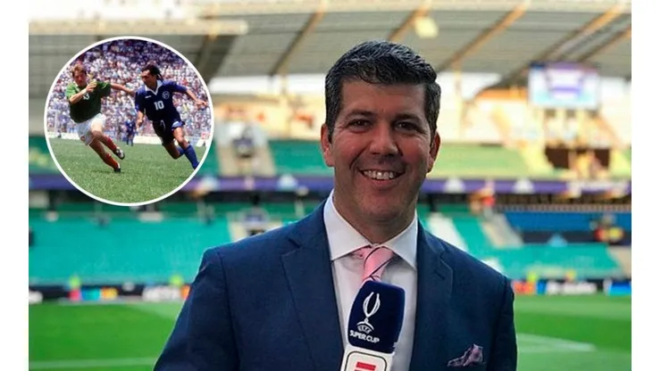 Fernando Palomo compartió una particular foto del "Mágico" González